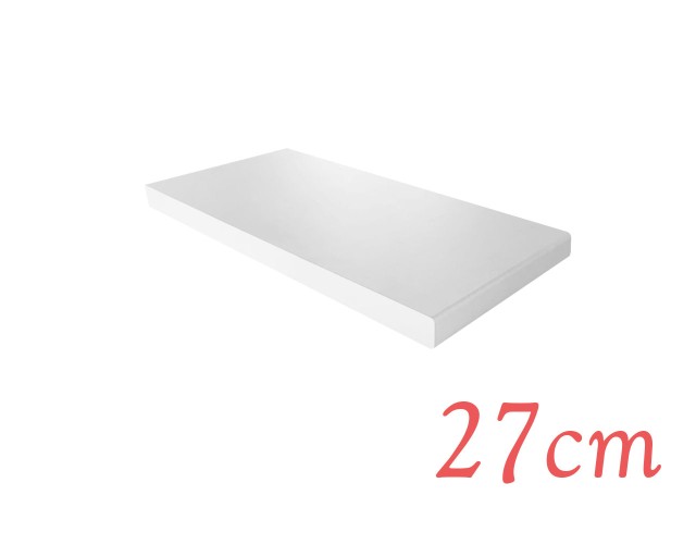 Blat atermic culoare Alb 27 cm